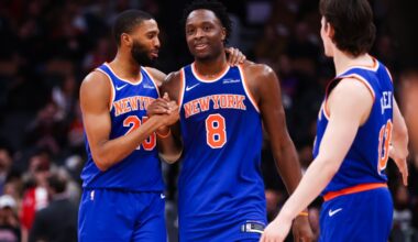 Knicks 119, Raptors 92: “Didn’t see that coming.”