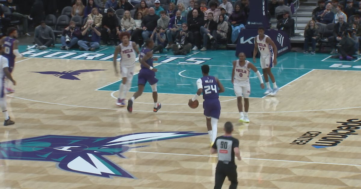 Hornets take a 50-point lead for 2nd time this month, roll past 76ers 130-93 – WSOC TV