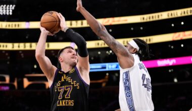 Luka Doncic and LeBron James top 30 points each in Lakers' win over Grizzlies
