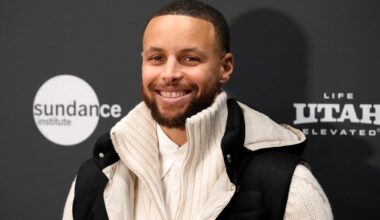 Stephen Curry, NBA star, wins an award for co-directing a film at Sundance
