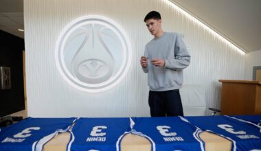 Former BYU star and Brooklyn Nets guard Egor Demin gives his take on AJ Dybantsa, Keving Young