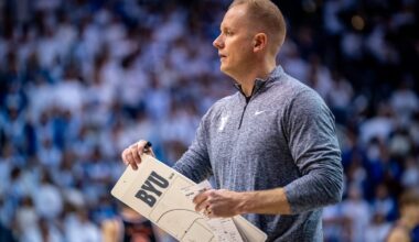 BYU basketball's Kevin Young differs from Izzo and Calipari on pros in college