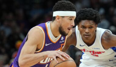 Game Preview: Booker faces an uncertain homecoming against the East leading Pistons
