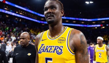 The Lakers’ long-term answer at center remains a mystery