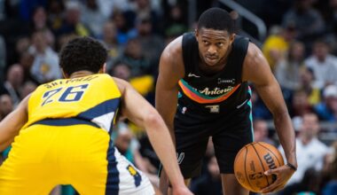 Spurs’ guard trio steps up in Wembanyama’s absence in win over Pacers