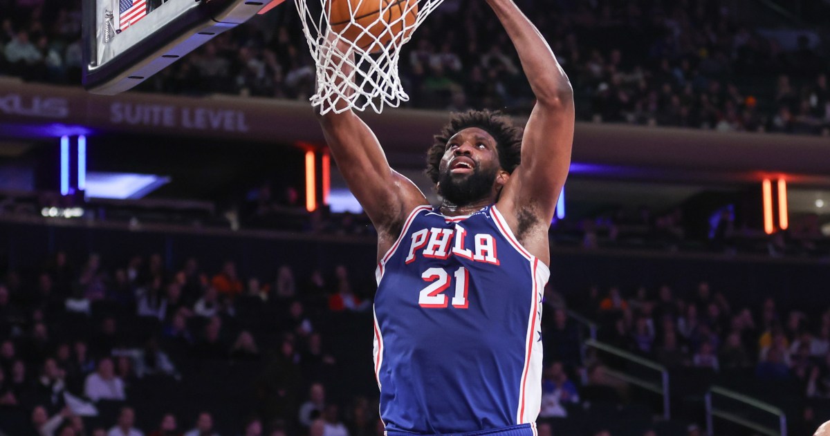 Don’t expect more Joel Embiid dunks, but his upward trajectory is encouraging