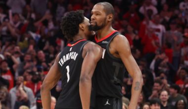 Rockets heading west for Trail Blazers
