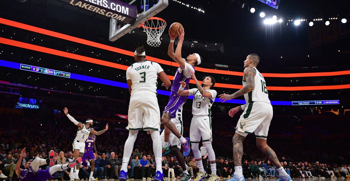 Even in defeat, Jaxson Hayes demonstrated his value for the Lakers