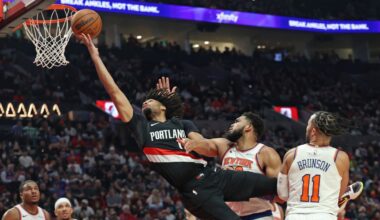New York Knicks Outlast Portland Trail Blazers