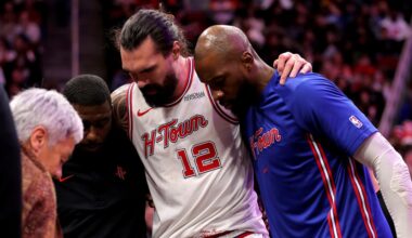 Rockets’ Steven Adams Out For The Season
