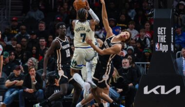 Hawks can’t come back from 0-of-21 start from three in Bucks loss