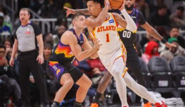 Hawks survive another clutch game, defeat Suns 110-103