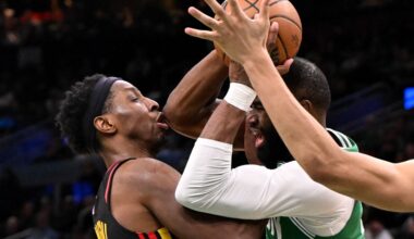 “It wasn’t intentional”: Jaylen Brown remorseful for knocking Onyeka Okongwu’s tooth out