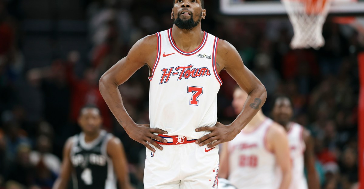 Rockets suffer a rare loss at home to Spurs, 111-99