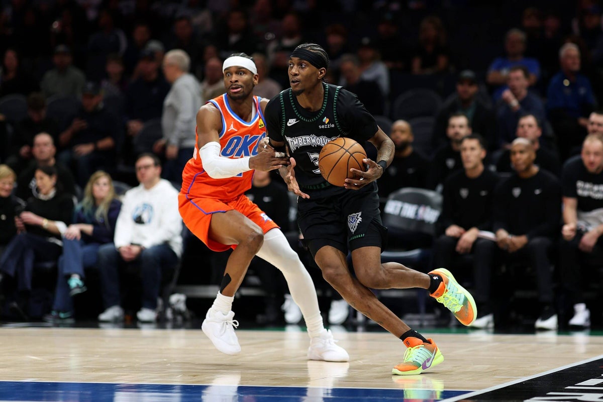 As trade rumors swirl, Wolves’ Jaden McDaniels proves his value against Thunder