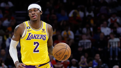 Jarred Vanderbilt’s courtside altercation goes viral as Los Angeles Lakers face another setback against San Antonio Spurs