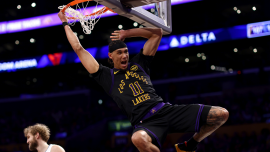 NBA Slam Dunk Contest participants: Lakers' Jaxson Hayes, Spurs' Carter Bryant accept invitations, per report