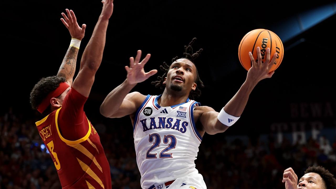 Kansas hands No. 2 Iowa State its first loss of the season in Big 12 blowout