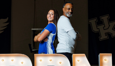 LSU DT Ahmad Breaux celebrates a tackle, via Stephen Lew-Imagn Images