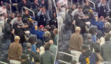 Fan brawl breaks out at Warriors-Bucks game in wild scene