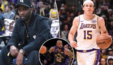 Lakers drama erupts after LeBron James' agent pushes Austin Reaves trade