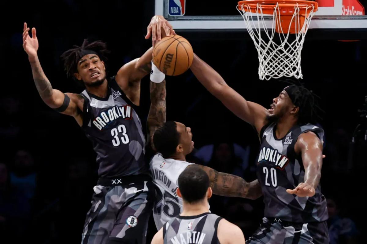 Nets' big man duo may prove to be too much of a good thing