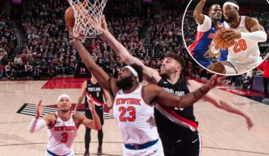 Mitchell Robinson, Guerschon Yabusele absent from Knicks injury report