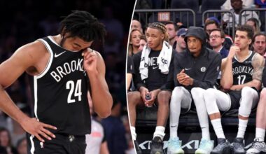 Nets left clinging to draft lottery hopes as dark stretch takes over