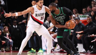 Get a 20% first deposit match up to $1,500 for Trail Blazers vs. Celtics