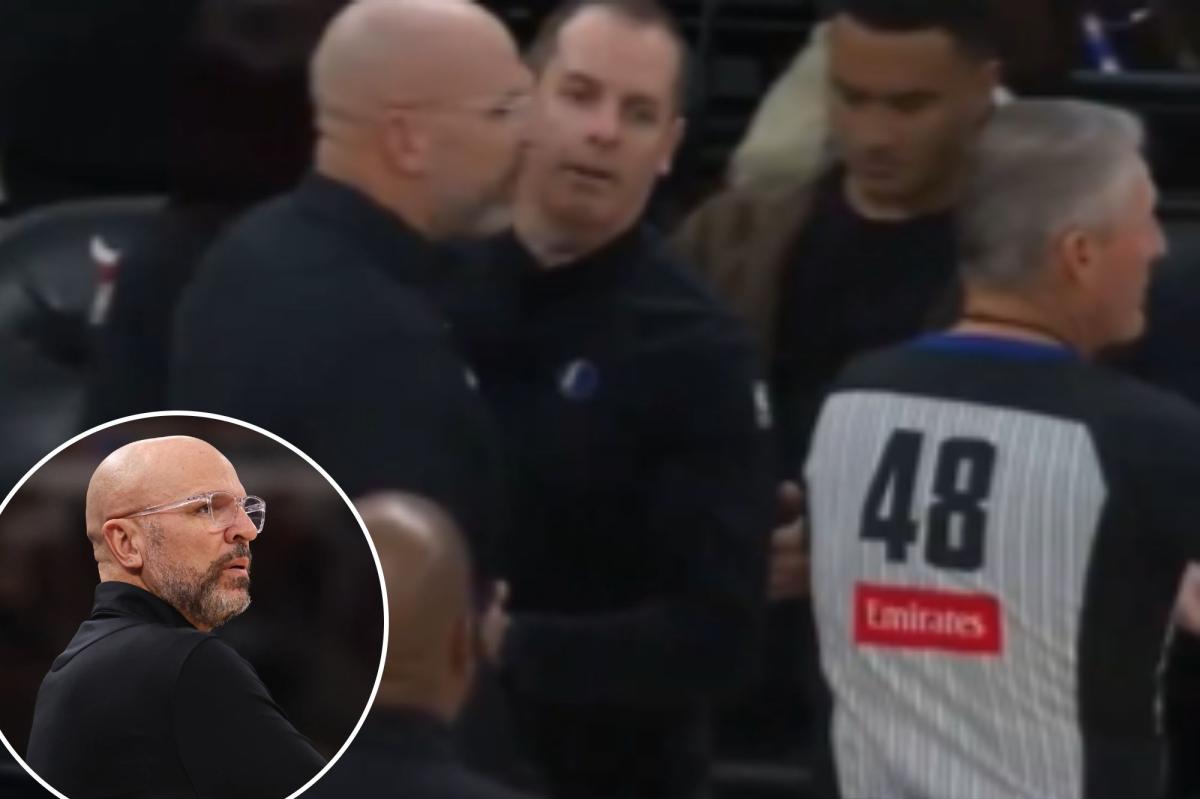 Jason Kidd gets ejected in first quarter after Scott Foster dust-up