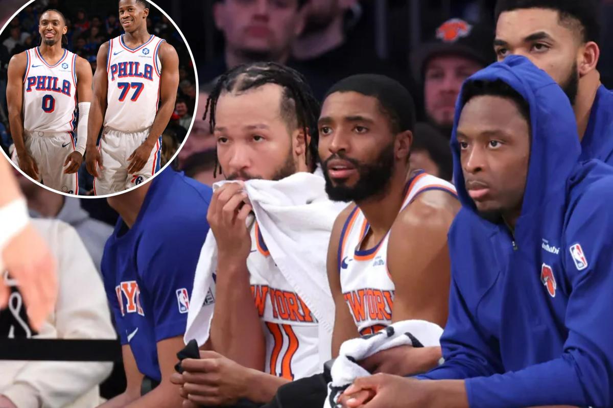 Knicks get true test against 76ers to see if they're really out of funk