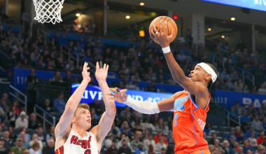 Thunder beat the Heat as Timberwolves edge Spurs