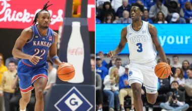 Darryn Peterson vs. AJ Dybantsa: Tale of the tape as top NBA prospects meet in Kansas-BYU showdown
