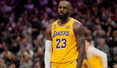 Lakers' LeBron James not voted All-Star Game starter