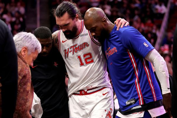 Rockets' Steven Adams out indefinitely with ankle sprain