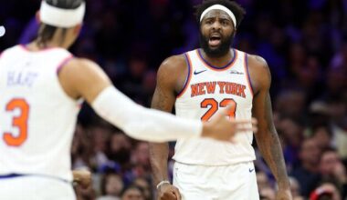 Mitchell Robinson sparks Knicks' rally in win vs. 76ers
