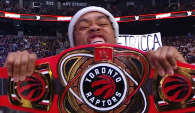 Raptors star Scottie Barnes spotted having time of his life in cameo at Toronto event