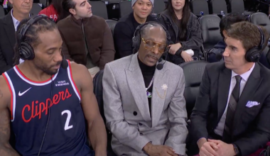 Snoop Dogg was incredible on NBC's Clippers-Warriors broadcast