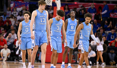 AP Top 25: UNC, Kansas drop in latest college basketball rankings