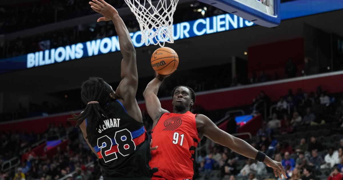 Pistons' Isaiah Stewart named Eastern Conference Defensive Player of the Month