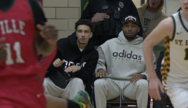Donovan Mitchell, Tyrese Proctor spend evening at St. Ed-Glenville game