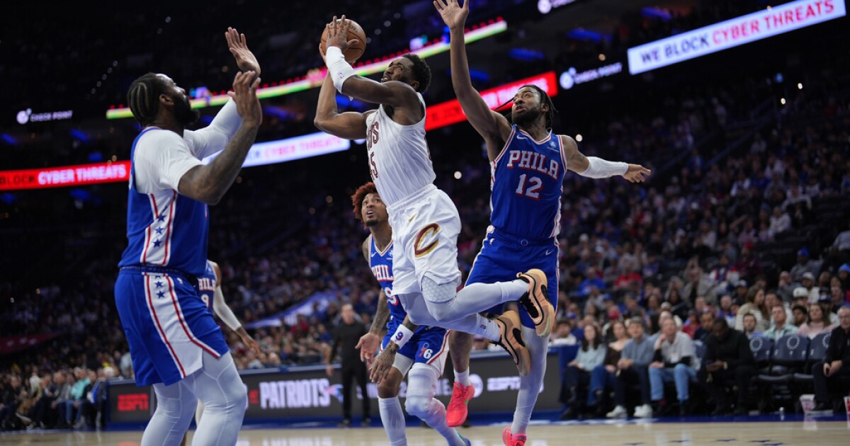 Cavaliers' Darius Garland suffers another foot injury in win over 76ers