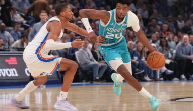 NBA-leading Thunder humbled in 124-97 home loss to struggling Hornets