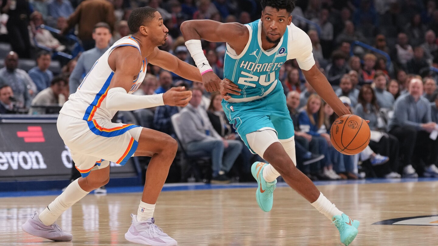 NBA-leading Thunder humbled in 124-97 home loss to struggling Hornets