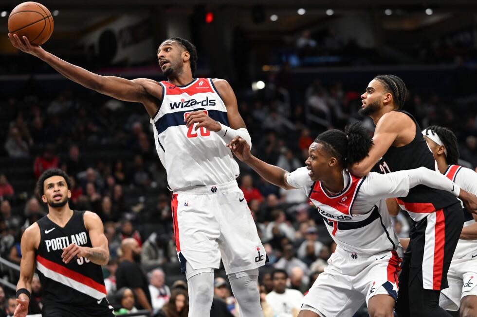 Alex Sarr helps Wizards snap pair of lengthy losing streaks