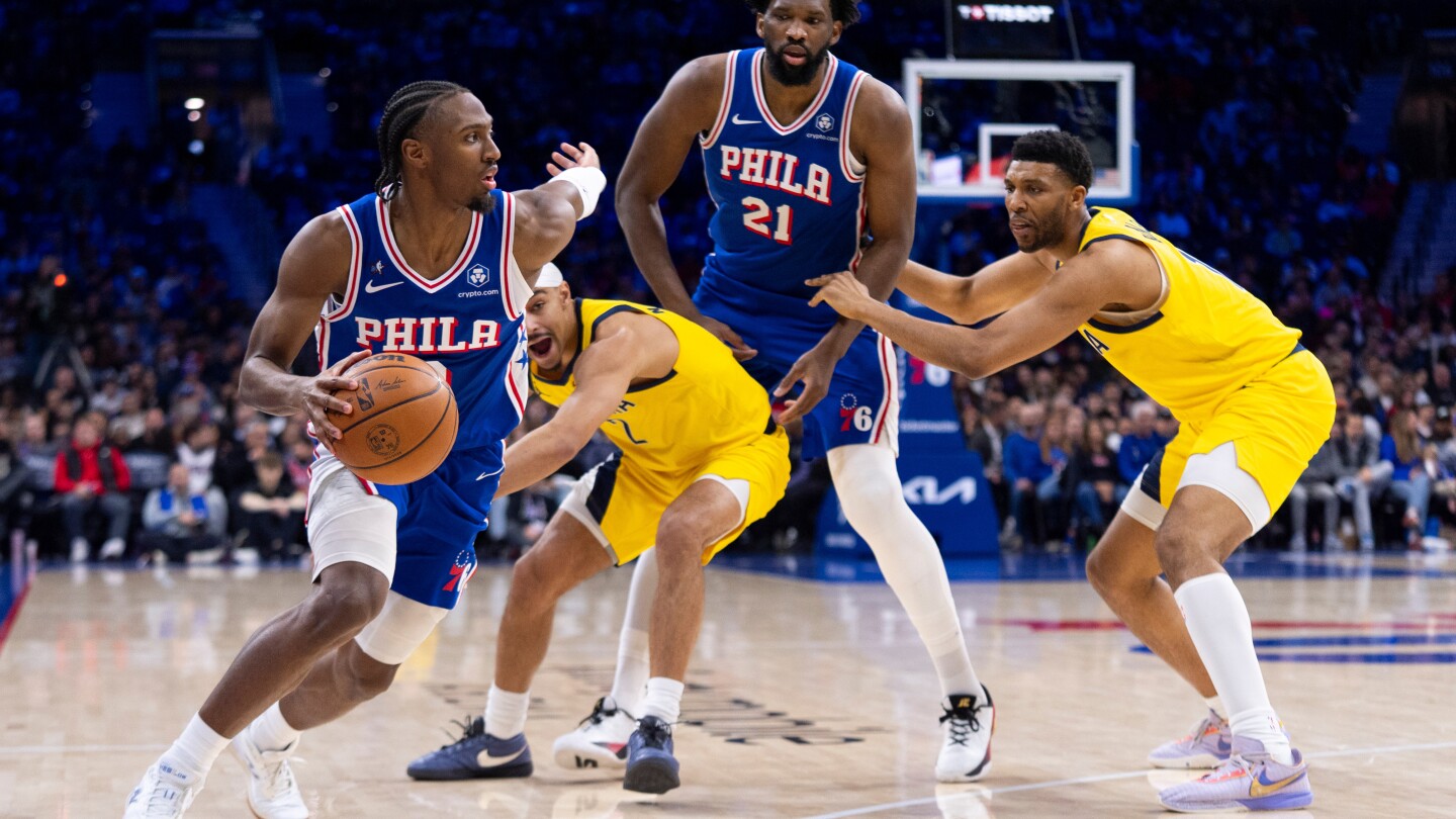 Tyrese Maxey shines as 76ers defeat Indiana Pacers 113-104