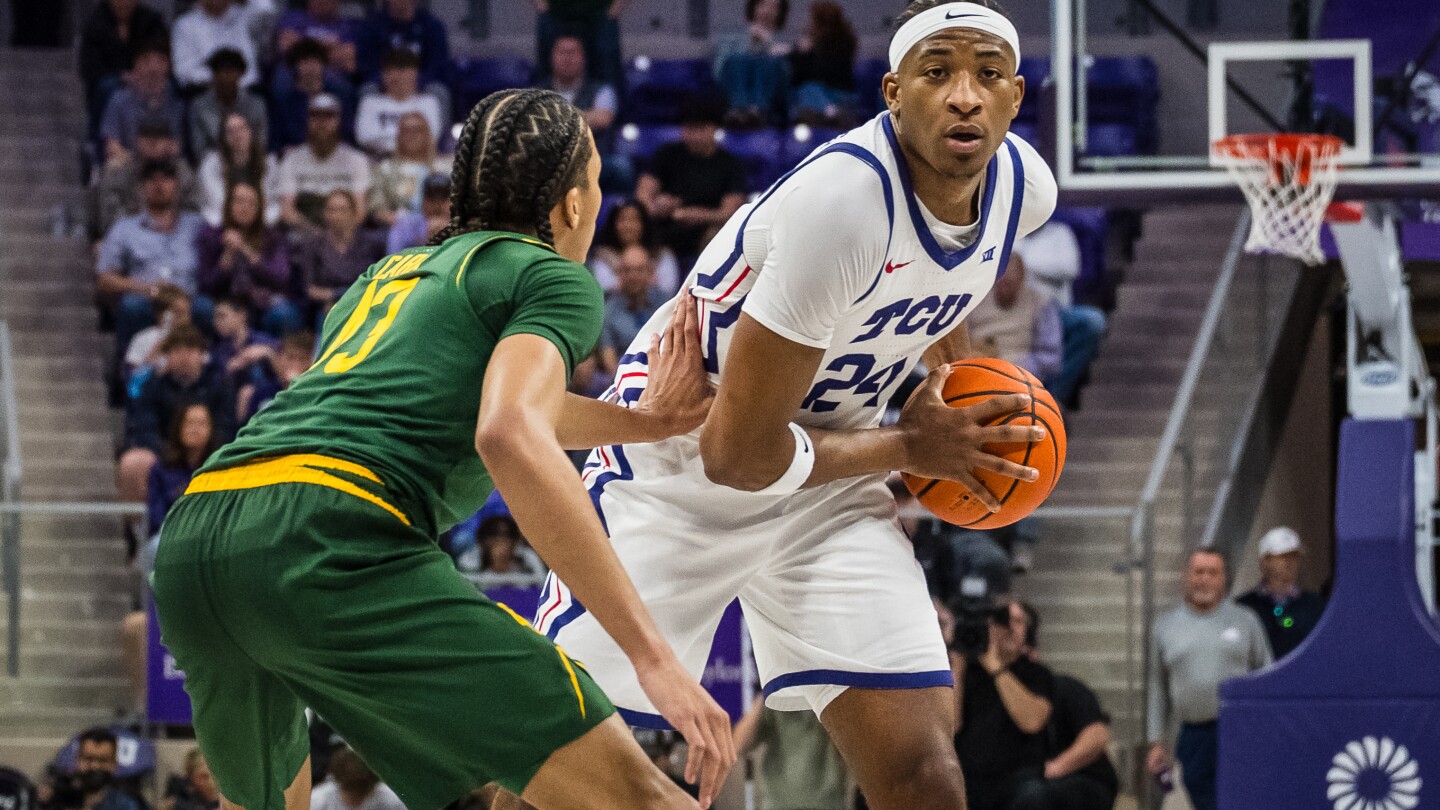 TCU beats Baylor 69-63 in Bears debut of James Nnaji