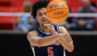 Arizona holds No. 1 over Michigan by single point in AP Top 25 men's basketball poll