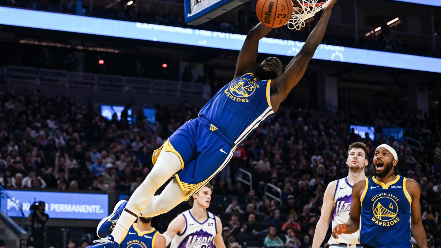 Draymond Green ejected again in Warriors' game against Jazz