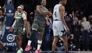 Edwards banks in late go-ahead runner in Timberwolves' 104-103 comeback victory over Spurs